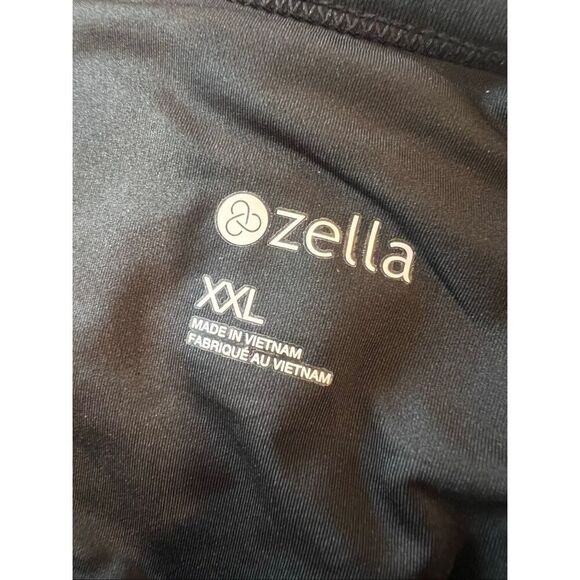 Zella Women's Black Effortless Cutout Back Hybrid Midi Dress XXL NWOT - Picture 14 of 14